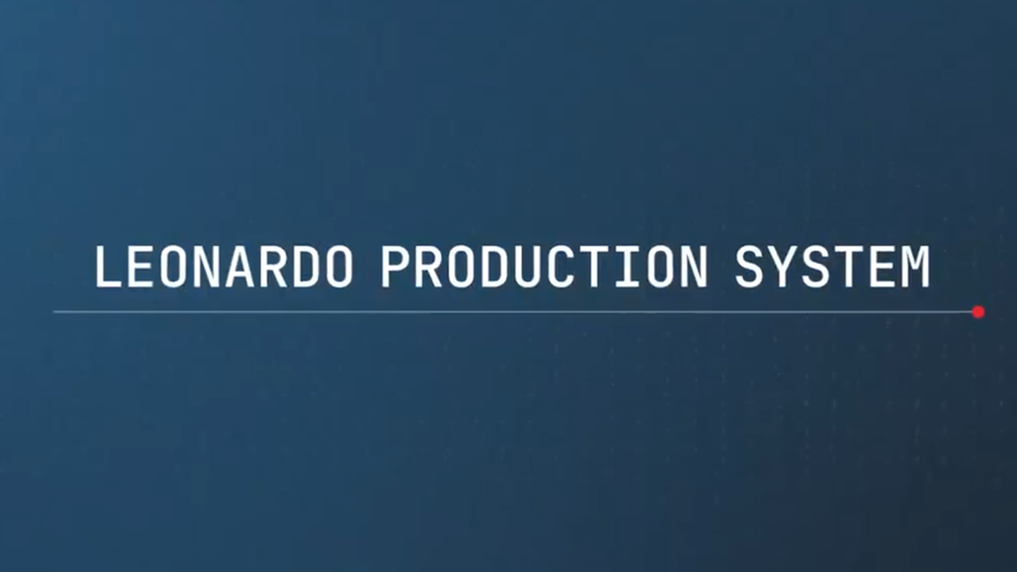 The LPS maps out Leonardo's pathway towards the “smart factory”