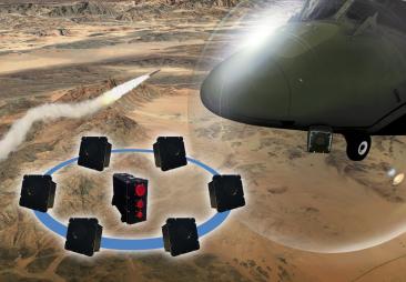 Leonardo MAIR system with helicopter scenario