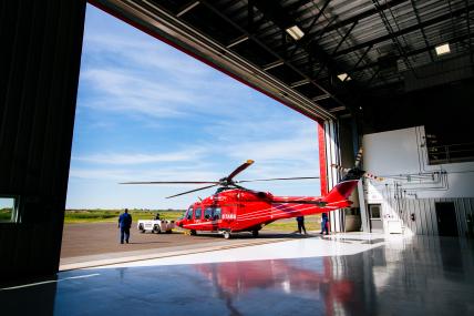 STARS serves Western Canada with its AW139 helicopters