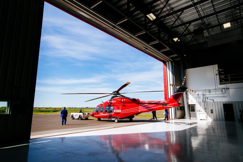 STARS serves Western Canada with its AW139 helicopters