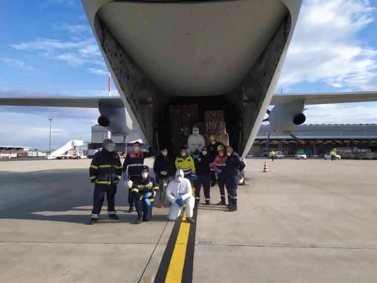 All together with the Leonardo's C-27J