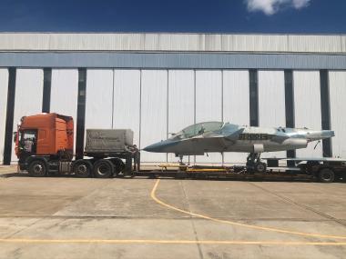 The X616 ready for transportation!