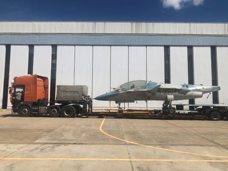 The X616 ready for transportation!