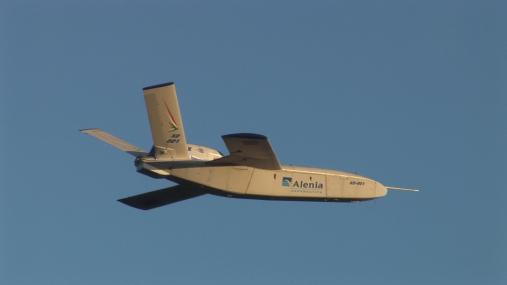 The Sky-X demonstrator during a test flight