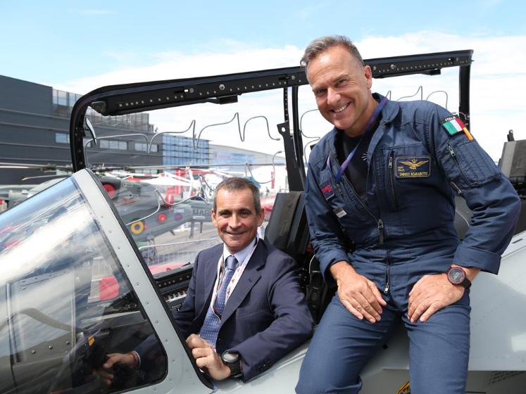 G. P. Manzella (Lazio region) and pilot E. Scarabotto