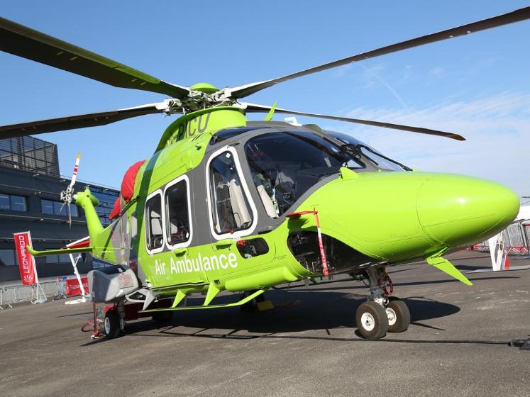 The AW169 in utility/air ambulance configuration