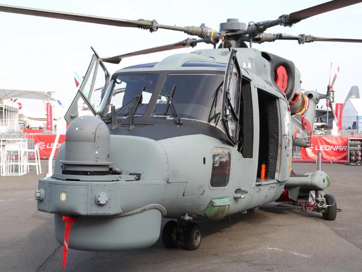 The upgraded Brazilian Navy Super Lynx Mk21A