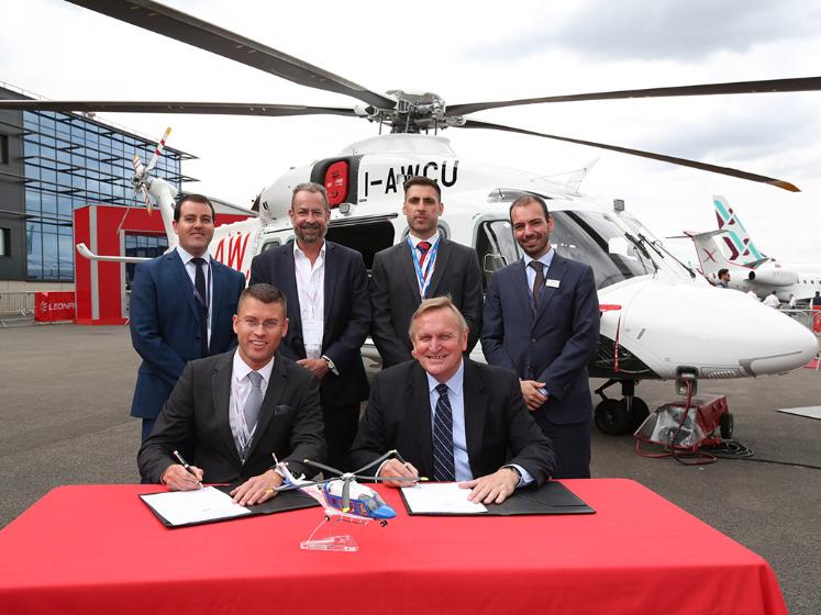 Signing ceremony with Magpas Air Ambulance