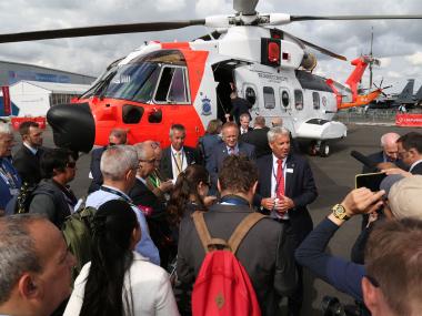 Media briefing on Norway AW101