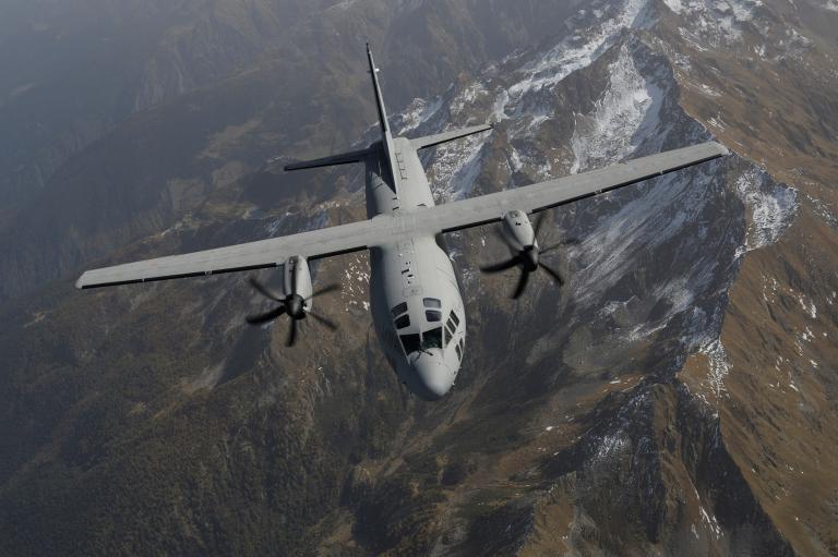 C-27J - Flying over mountains