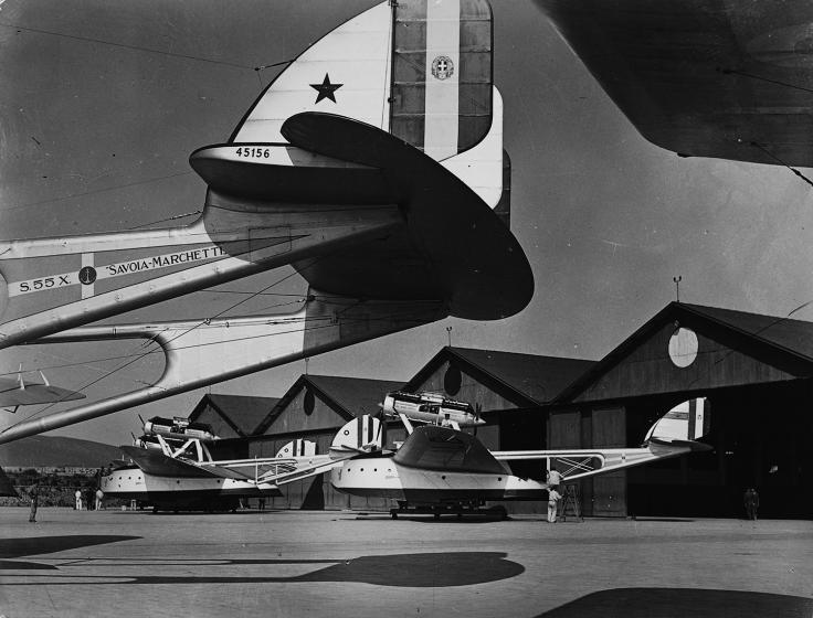 Savoia Marchetti S.55X Orbetello, 1933, © Archivio Gregory Alegi