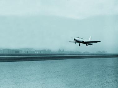 MB-326 first flight, 10 December 1957