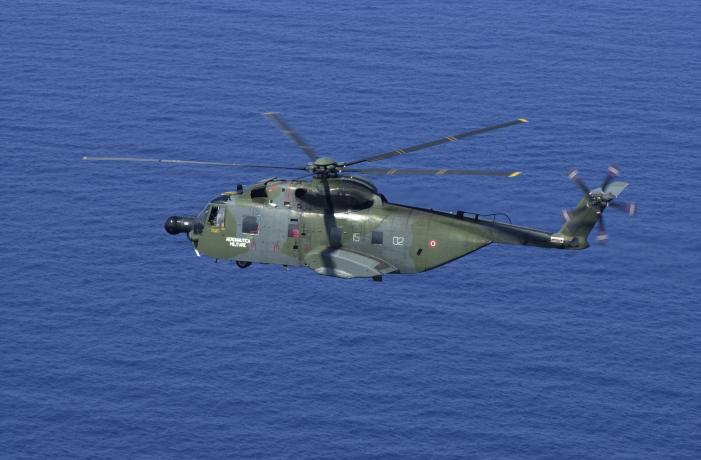 ITAF Agusta Sikorsky HH-3F Combat during Iraqi operation