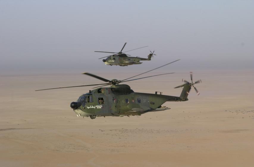 ITAF Agusta Sikorsky HH-3F Combat during Iraqi operations
