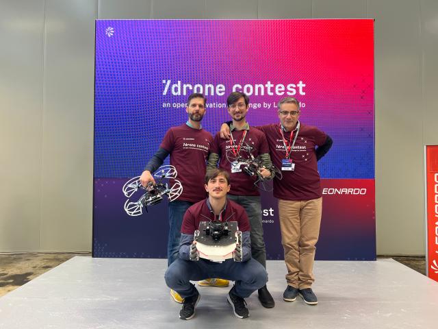team vincitore Drone Contest23