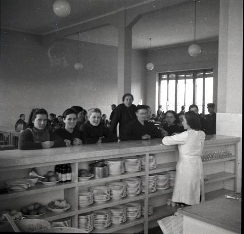Breda Meccanica Bresciana canteen, 1940s