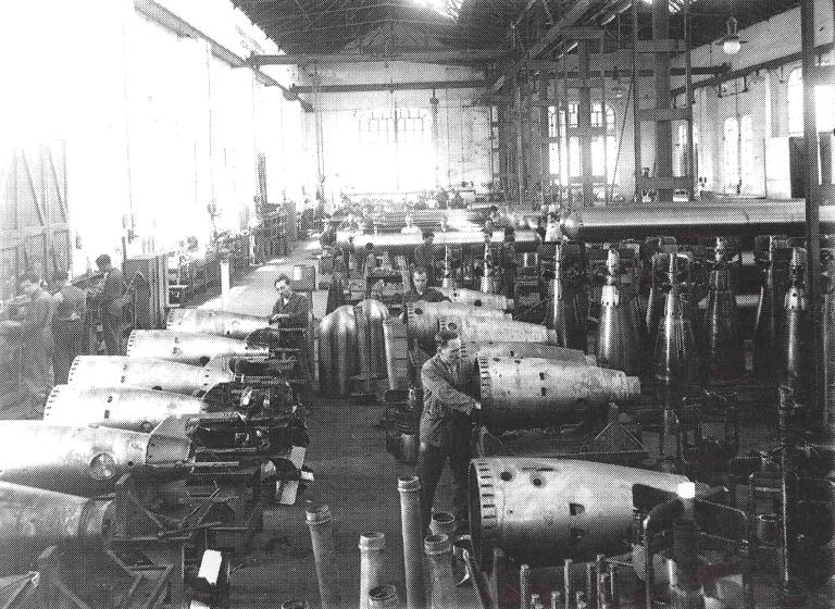 Integration department of Silurificio Italiano, 1940s