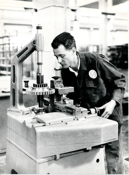 An OTO Melara technician, 1960s