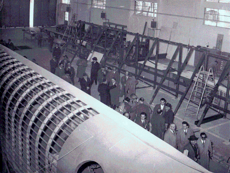 SH-3D assembly department, 1967