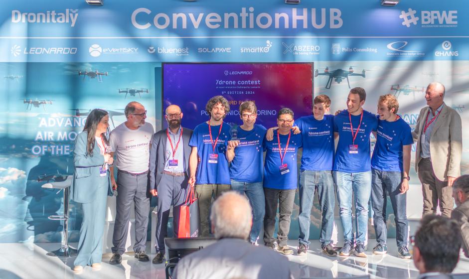 Leonardo Drone Contest 2024. Third place: Politecnico of Turin
