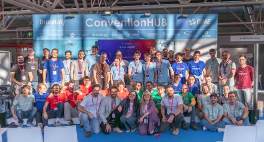 Leonardo Drone Contest 2024. The seven participating teams