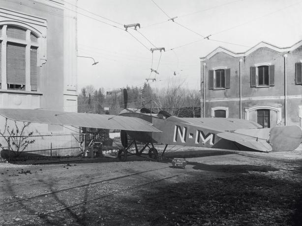 Primo velivolo Macchi Nieuport, 1913